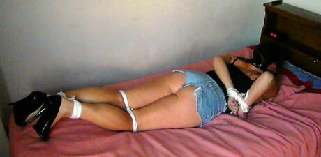 Black Fox Fetish invite you to explore a free pictures with naughty young girl in bizarre bdsm session